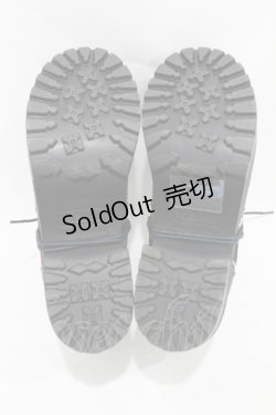 画像3: YOSUKE / 厚底レースアップシューズ 26 黒 H-25-07-31-1001-PU-SH-KB-ZH