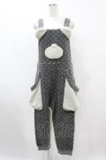 Candy Stripper / BOA SALOPETTE  グレー H-25-07-31-1016-PU-PA-KB-ZH