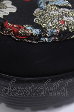 画像4: YOSUKE / 厚底レースアップシューズ 26 黒 H-25-07-31-1001-PU-SH-KB-ZH