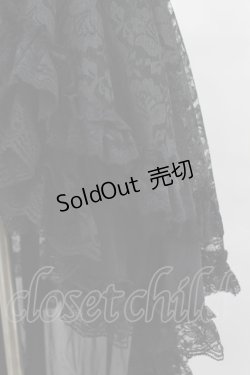 画像5: majoh / CROSS JEWEL LACE UP VEIL PANTS  黒 H-25-07-31-1017-0-PA-KB-ZH