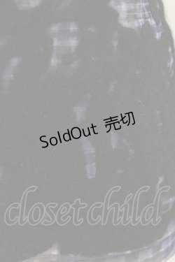画像4: Jean Paul GAULTIER / 英字チェックパワーネットカットソー 40 紺 H-25-07-31-1019-GO-TO-KB-ZH