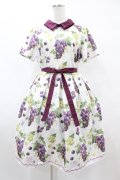 Emily Temple cute / Lady Grapesワンピース  オフホワイト H-25-07-31-1022-ET-OP-KB-ZH