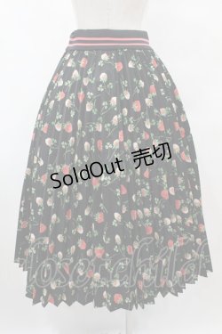 画像2: Jane Marple / Fortune Garden Flare Pleats Skirt M ブラック H-25-07-31-1025-JM-SK-KB-ZH