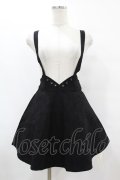 PUNK RAVE / サス付ジャガードスカート XS ブラック H-25-07-31-1031-PU-SK-KB-ZH