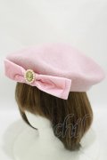 m petit by misako / AMモチーフリボンベレー  ピンク H-25-07-31-010-LO-AC-NS-ZH