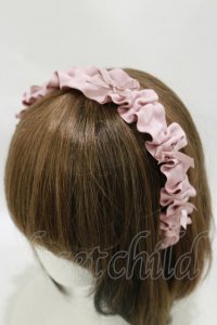 m petit by misako / AMギャザーカチューシャ  ピンク H-25-07-31-018-LO-AC-NS-ZH