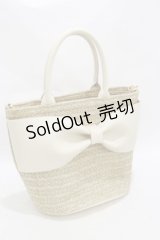 m petit by misako / サンリオキャラクターズコラボ かごバッグ  オフ H-25-07-31-026-LO-BG-NS-ZH