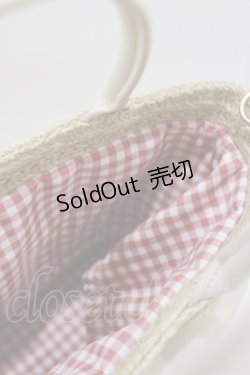 画像2: m petit by misako / サンリオキャラクターズコラボ かごバッグ  オフ H-25-07-31-026-LO-BG-NS-ZH