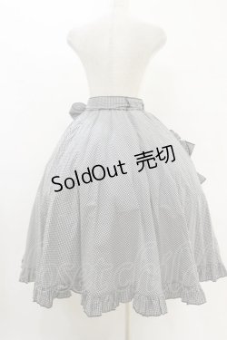画像2: Physical Drop / サマーギンガムシリーズハートポケットサーキュラースカート Free ブラック H-25-07-31-030-LO-SK-NS-ZH