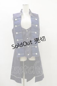 ALICE and the PIRATES / レースジャガードベスト Mens ネイビー H-25-07-31-033-PA-JA-NS-ZH