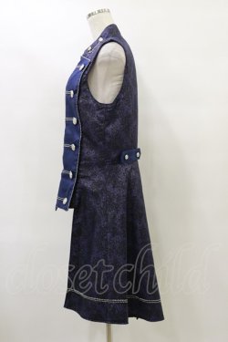 画像3: ALICE and the PIRATES / レースジャガードベスト Mens ネイビー H-25-07-31-033-PA-JA-NS-ZH