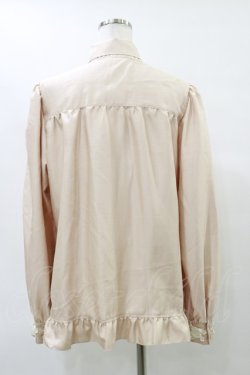 画像2: Enchantlic Enchantilly / ノーブルリボンタイブラウス Free ピンクラテ/生成りレース H-25-07-31-039-LO-BL-NS-ZH