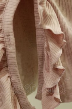 画像3: m petit by misako / ルームカーディガン M ピンク H-25-07-31-042-LO-TO-NS-ZH