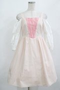 MILK / シルフィードdress  ピーチコーラル H-25-08-01-027-ML-OP-KB-ZH
