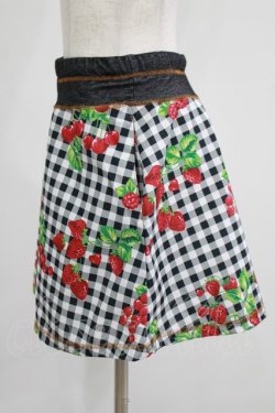 画像2: MILK / Red Gardenキュロット  ブラックギンガムBerry H-25-08-01-032-ML-PA-KB-ZH