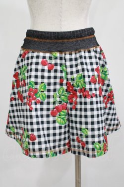 画像3: MILK / Red Gardenキュロット  ブラックギンガムBerry H-25-08-01-032-ML-PA-KB-ZH