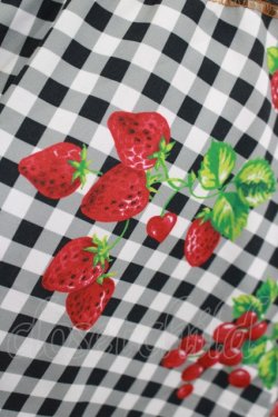 画像4: MILK / Red Gardenキュロット  ブラックギンガムBerry H-25-08-01-032-ML-PA-KB-ZH