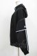 画像2: NieR Clothing / 5WAY SIDE LINE CHINA DESIGN PULLOVER F 黒×サックス H-25-08-01-038-PU-TO-KB-ZH (2)