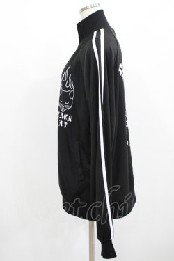 画像2: LISTEN FLAVOR / ブラックキャットジャージ  ブラック H-25-08-01-040-PU-TO-KB-ZH