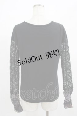 画像3: Qutie Frash / メッシュ切替インナーT  黒 H-25-08-01-047-QU-TO-KB-ZH