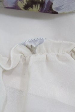 画像6: Innocent World / アンティークパンジーシフォンドレス M 生成り H-25-08-01-1044-IW-OP-NS-ZH