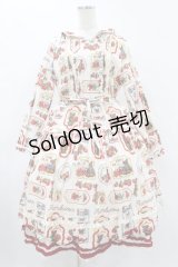 Frambuesa（海外ロリータブランド） / Strawberry Gardenワンピースセット S オフ H-25-08-01-1045-0-OP-NS-ZH