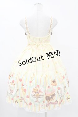 画像2: BABY,THE STARS SHINE BRIGHT / PUI PUI モルカー柄ベビードールジャンパースカート Free イエロー H-25-08-01-1046-BA-OP-NS-ZH