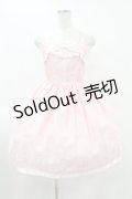BABY,THE STARS SHINE BRIGHT / Sugar Rose Tea Timeプリントハートジャンパースカート Free ピンク H-25-08-01-1047-BA-OP-NS-ZH