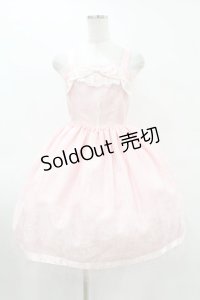 BABY,THE STARS SHINE BRIGHT / Sugar Rose Tea Timeプリントハートジャンパースカート Free ピンク H-25-08-01-1047-BA-OP-NS-ZH