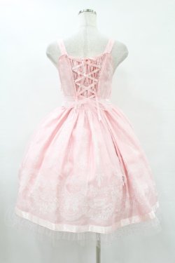 画像2: BABY,THE STARS SHINE BRIGHT / Sugar Rose Tea Timeプリントハートジャンパースカート Free ピンク H-25-08-01-1047-BA-OP-NS-ZH