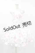 Chalmiere / FancyDollsジャンパースカート M シロ H-25-08-01-1048-0-OP-NS-ZH