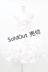 Chalmiere / FancyDollsジャンパースカート M シロ H-25-08-01-1048-0-OP-NS-ZH