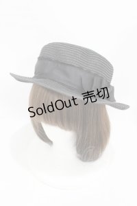 m petit by misako / AMブレードカンカン帽  ブラック H-25-08-01-1007-LO-AC-NS-ZH