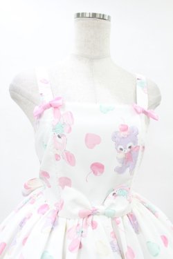 画像4: Chalmiere / FancyDollsジャンパースカート M シロ H-25-08-01-1048-0-OP-NS-ZH
