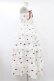 画像3: mellfy memory / Sweet cherry long ワンピース M WHITE H-25-08-01-1049-0-OP-NS-ZH (3)
