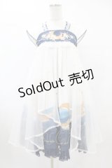NyaNya（海外ロリータブランド） / ベビードールジャンパースカートセット S オフ H-25-08-01-1051-LO-OP-NS-ZH