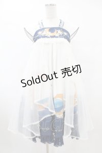 NyaNya（海外ロリータブランド） / ベビードールジャンパースカートセット S オフ H-25-08-01-1051-LO-OP-NS-ZH