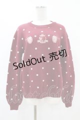 To Alice / いちごニット S レッド H-25-08-01-1065-LO-TO-NS-ZH