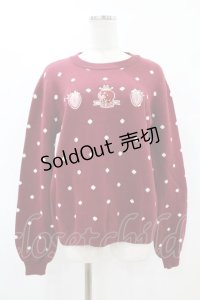 To Alice / いちごニット S レッド H-25-08-01-1065-LO-TO-NS-ZH