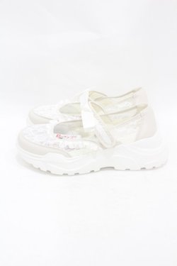 画像2: m petit by misako / AMコウリボンフリルSNK LL オフ H-25-08-01-1001-LO-SH-NS-ZH