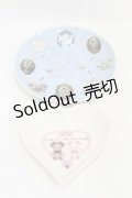BABY,THE STARS SHINE BRIGHT / くみゃちゃんのHappy Spring Plate  オフ/サックス H-25-08-01-1018-BA-ZA-NS-ZH