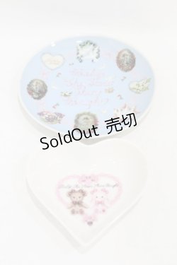 画像1: BABY,THE STARS SHINE BRIGHT / くみゃちゃんのHappy Spring Plate  オフ/サックス H-25-08-01-1018-BA-ZA-NS-ZH