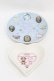 画像1: BABY,THE STARS SHINE BRIGHT / くみゃちゃんのHappy Spring Plate  オフ/サックス H-25-08-01-1019-BA-ZA-NS-ZH (1)