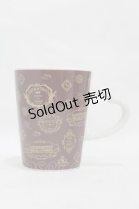 ALICE and the PIRATES / Vintage label stampマグカップ  ボルドー H-25-08-01-1021-PA-ZA-NS-ZH