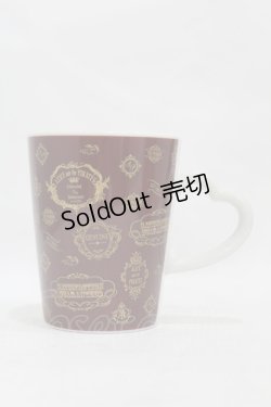 画像1: ALICE and the PIRATES / Vintage label stampマグカップ  ボルドー H-25-08-01-1021-PA-ZA-NS-ZH