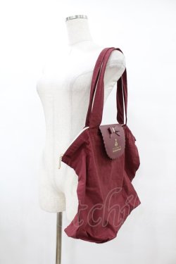 画像2: m petit by misako / NINA’Sコラボエコバッグ  ワイン H-25-08-01-1025-LO-BG-NS-ZH