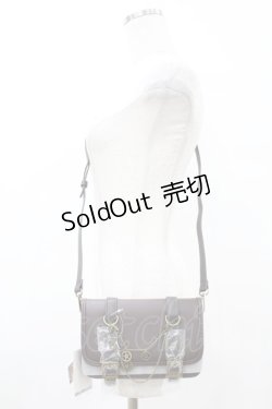 画像1: Amavel / Steampunk Gear 2wayミニバッグ  ブラウン H-25-08-01-1026-CA-BG-NS-ZH
