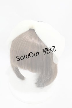 画像1: Fi.n.t / ビッグチュール多重リボンカチューシャ  IVORY H-25-08-01-1003-CA-AC-NS-ZH