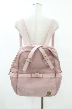 画像1: m petit by misako / NINA'S コラボ AM2WAYリュック  ピンク H-25-08-01-1031-LO-BG-NS-ZH