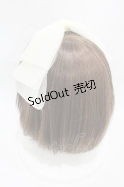 画像2: Fi.n.t / ビッグチュール多重リボンカチューシャ  IVORY H-25-08-01-1003-CA-AC-NS-ZH